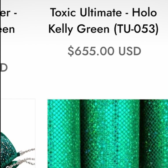 Toxic Angelz Competition Bikini for Bikini Competitors - Picture 2 of 7